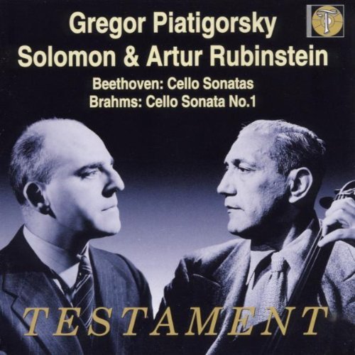 Ludwig Van Beethoven/Cello Sonatas@Piatigorsky*gregor/Solomon
