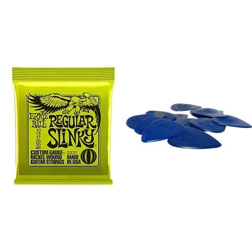 Ernie Ball Guitar Strings/Regular Slinky@Gauges 10 13 17 26 36 46