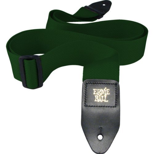 Ernie Ball/Guitar Straps-Green
