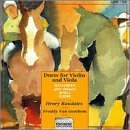 Halvorsen/Rolla/Gliere/Duets For Vn/Va@Raudales (Vn)/Goethem (Va)