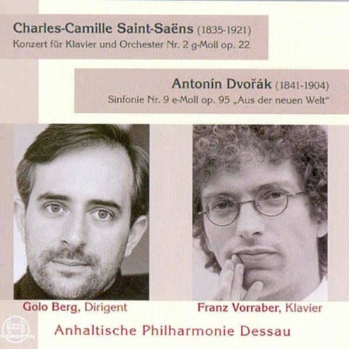 Saint-Saens/Dvorak/Piano Cto. 2/Sym. No. 9@Vorrabe/Berg/Anhaltische Philh