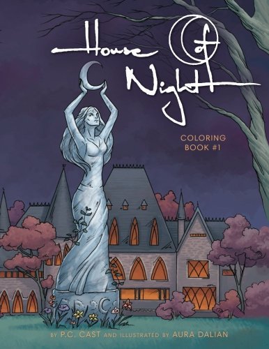 Aura Dalian/House of Night Coloring Book #1