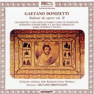 Gaetano Donizetti/Sinfonie Da Opere Vol. Ii@Frontalini/Silvano