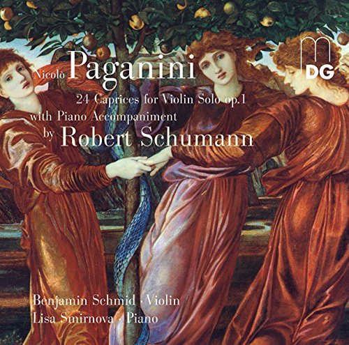 N. Paganini/Caprices (24) For Solo Violin@Schmid (Vn)/Smirnova (Pno)