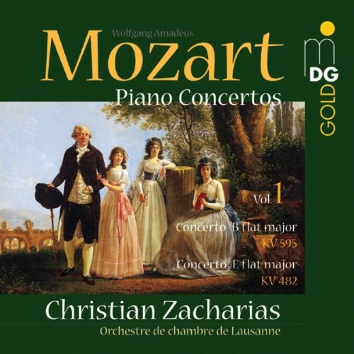 Wolfgang Amadeus Mozart Piano Concertos Kv 482 & 595 Zacharias*christian (pno) Zacharias Lausanne Co 