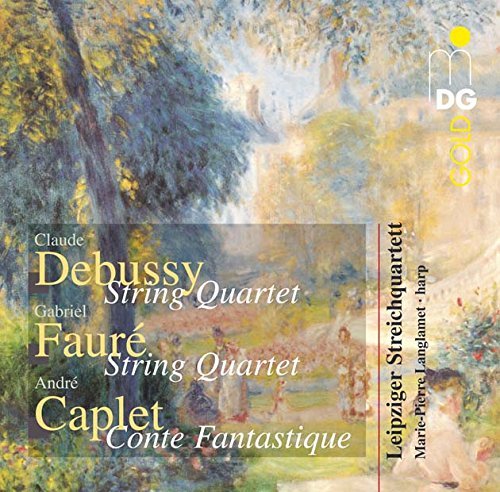 Leipzig String Quartet/Debussy/Faure/Capalet@Langlamet (Hp)