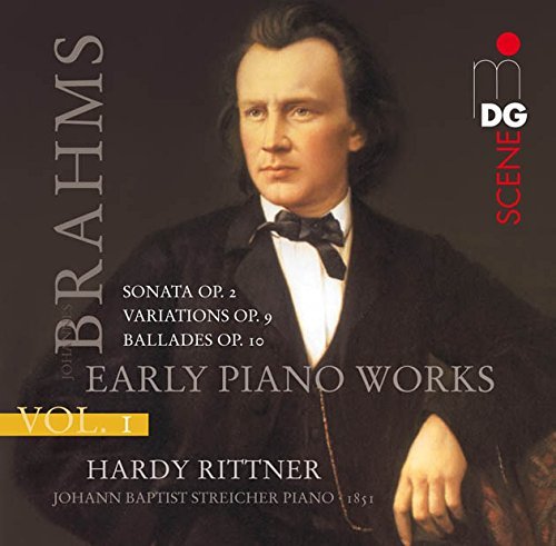 Johannes Brahms/Early Piano Works Vol. 1@Sacd/Hybrid@Rittner (Pno)