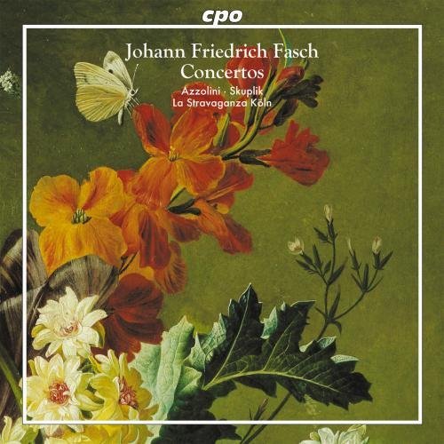 J.F. Fasch/Overture & 5 Concertos@Azzolini (Bn)/Skuplik (Vn)@La Stravaganza Koln