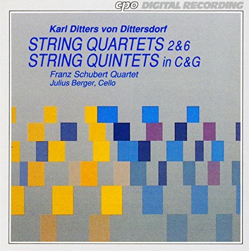K.D.Von Dittersdorf/Qt Str 2/6/Qnt Str 3/6@Berger*julius (Vc)@Schubert Str Qt