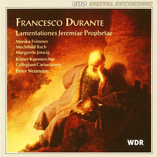 F. Durante/Lamentations@Frimmer/Bach/Joswig@Neumann/Collegium Cartusianum