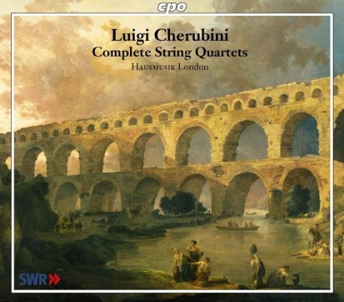 L. Cherubini Complete String Quartets Hausmusik London 