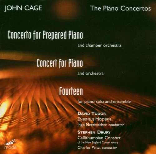 J. Cage/Piano Concertos-Vol 16@Tudor (Pno)/Drury (Pno)@Metzmacher & Peltz/Various