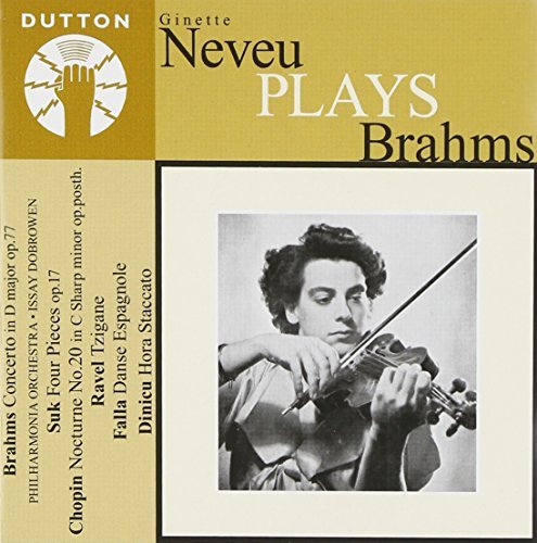 Johannes Brahms Violin Concerto Dobrowen Po 