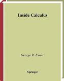 George R. Exner Inside Calculus 2000 