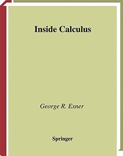 George R. Exner Inside Calculus 2000 
