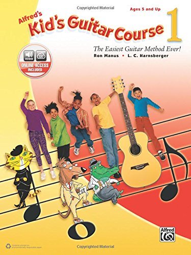 Ron Manus/Alfred's Kid's Guitar Course 1@ The Easiest Guitar Method Ever!, Book & Online Au