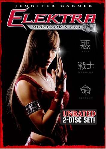Elektra (2005) (Director's Cut)/Jennifer Garner, Goran Višnjic, and Will Yun Lee@Not Rated@DVD