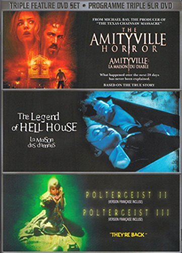 Amityville Horror/Legend Of Hell House/Poltergeist/Triple Feature@Nr/3 Dvd