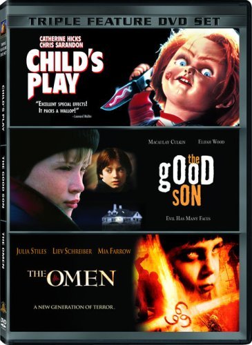 Child's Play Good Son Omen Little Terrors Triple Feature Nr 3 DVD 