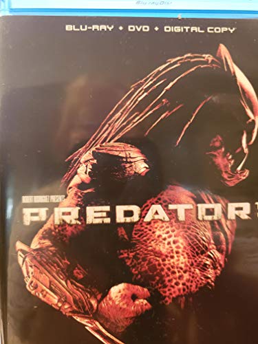 Predators Grace Brody Trejo Fishburne Blu Ray 3 Disc Set DVD + Digital Copy 