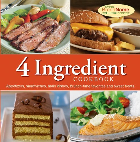 Publications International 4 Ingredient Cookbook 