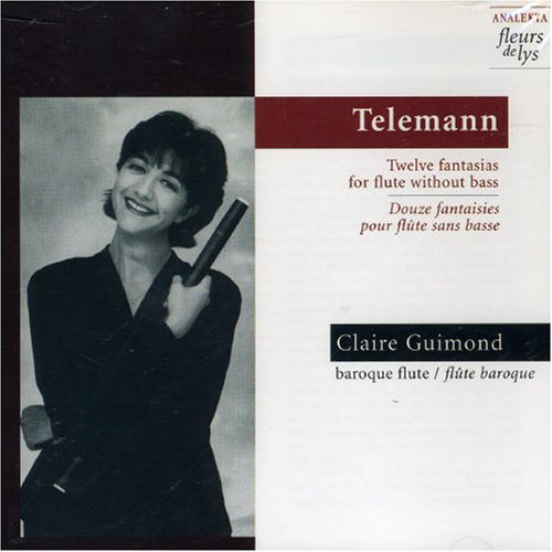 G.P. Telemann/12 Fant For Transverse Fl Wit@Guimond*claire (Baroque Fl)