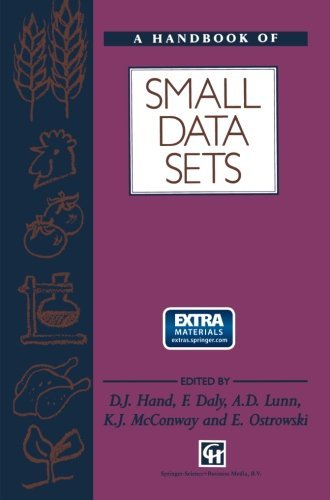 David J. Hand A Handbook Of Small Data Sets Softcover Repri 