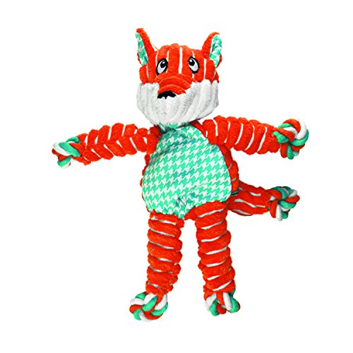KONG Floppy Knots Fox Dog Toy