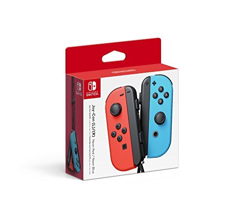 Nintndo Switch Accessory/Joy-Con Neon Red (L) & Neon Blue (R)