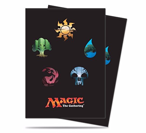 Card Sleeves - 80ct Standard/Mtg Mana 5 Symbol Standard Card Sleeves@80ct