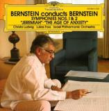 Leonard Bernstein Israeli Philharmonic Christa Lud Bernstein Symphonies Nos. 1 & 2 "jeremiah" & "age 