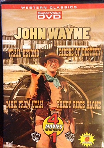 Western Classics: John Wayne/Trail Beyond/Riders Of Destiny/Man From Utah/Randy Rides Alone