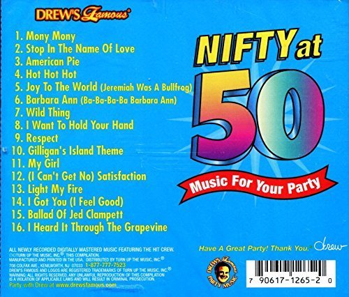 Drew's Famous Party Music/Nifty At 50 For Your Party@Drew's Famous Party Music