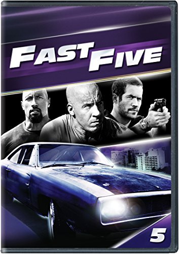 Fast & Furious 5: Fast Five (2011) (2017 Re-issue)/Vin Diesel, Paul Walker, and Dwayne "The Rock" Johnson@PG-13@DVD