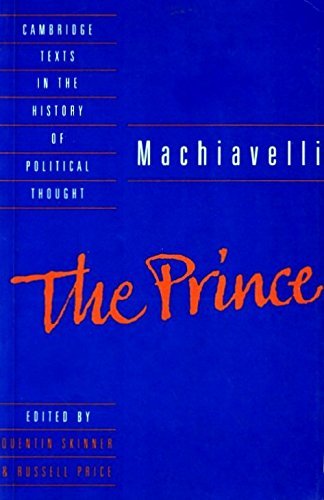 Niccolo Machiavelli Machiavelli The Prince 