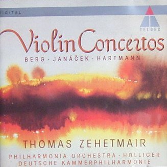 Berg/Janacek/Hartmann/Ct Vln (3)@Zehetmair*thomas (Vln)@Holliger/Philharmonia Orch