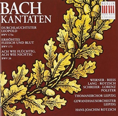 Johann Sebastian Bach/Cantatas Bwv 173a/173/26