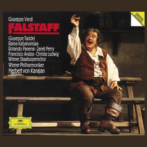 G. Verdi Falstaff Comp Opera Taddei Ludwig Araiza Panerai Karajan Vienna Phil 