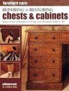 William Cook Repairing & Restoring Chests & Cabinets Professional Techniques To Bring Your Furniture B 