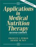 Frances Zeman Applications In Medical Nutrition Therapy 0002 Edition;revised 