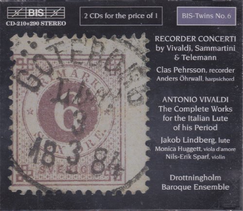 Vivaldi/Sammartini/Telemann/&/Ct Rec (3)/Lute Works