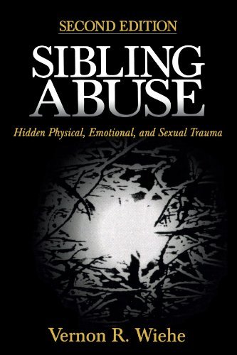 Vernon R. Wiehe Sibling Abuse Hidden Physical Emotional And Sexual Trauma 0002 Edition; 