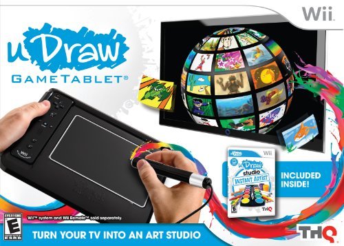 Wii/Udraw Gametablet With Udraw St@E