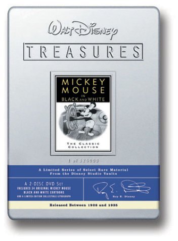 Walt Disney Treasures/Mickey Mouse In Black & White@Clr@Prbk 10/21/022/Chnr/2 Dvd/Coll