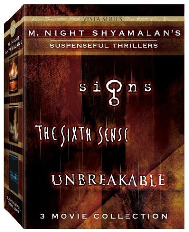 M Night Shyamalan 3 Pak/M Night Shyamalan 3 Pak@Ws@Nr/3 Pak