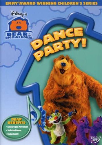 Dance Party Bear In The Big Blue House Clr Nr 