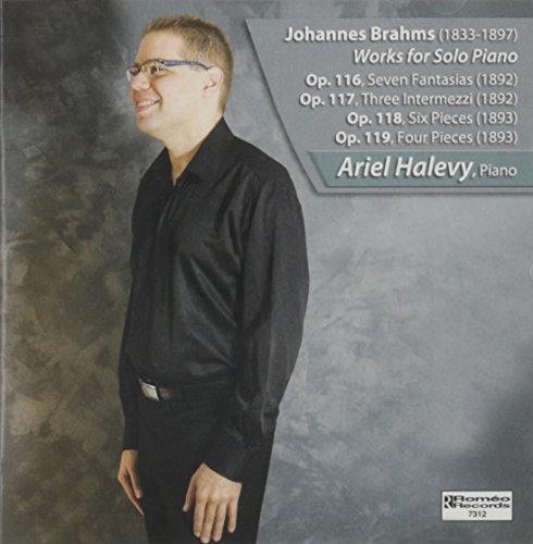Brahms Johannes Halevy Ariel Brahms Works For Solo Piano 