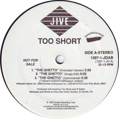 Too Short/The Ghetto [vinyl]