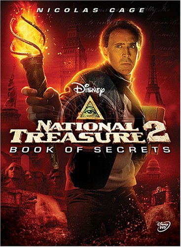 National Treasure : Book of Secrets (2007)/Nicolas Cage, Diane Kruger, and Justin Bartha@PG@DVD