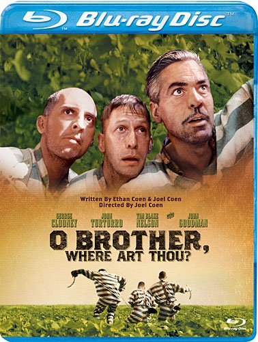 O Brother Where Art Thou Clooney Turturro Nelson Goodma Blu Ray Ws Pg13 